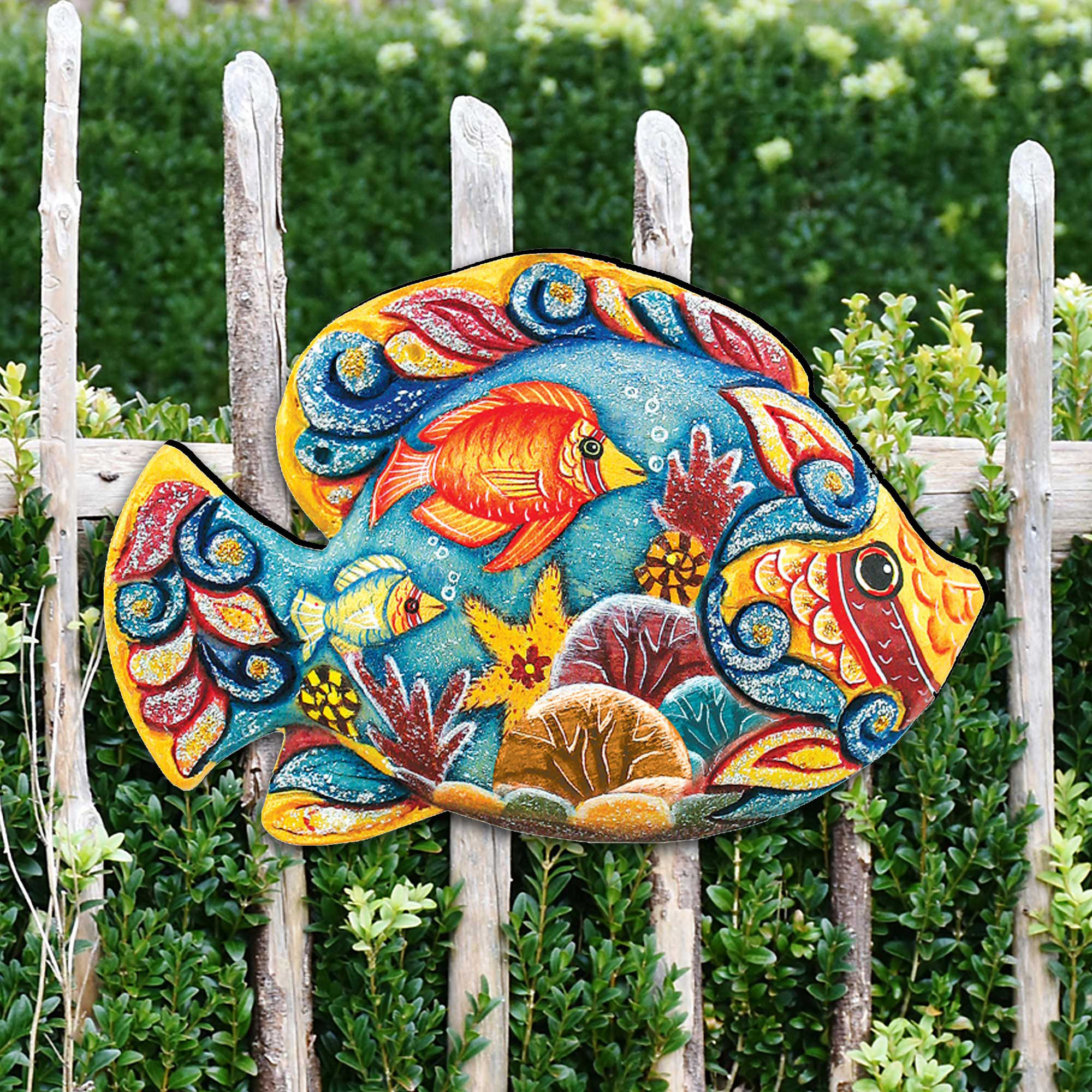 Rosecliff Heights Tropical Fish Beach House Wall Decor Wayfair