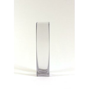 Square Block Glass Vase