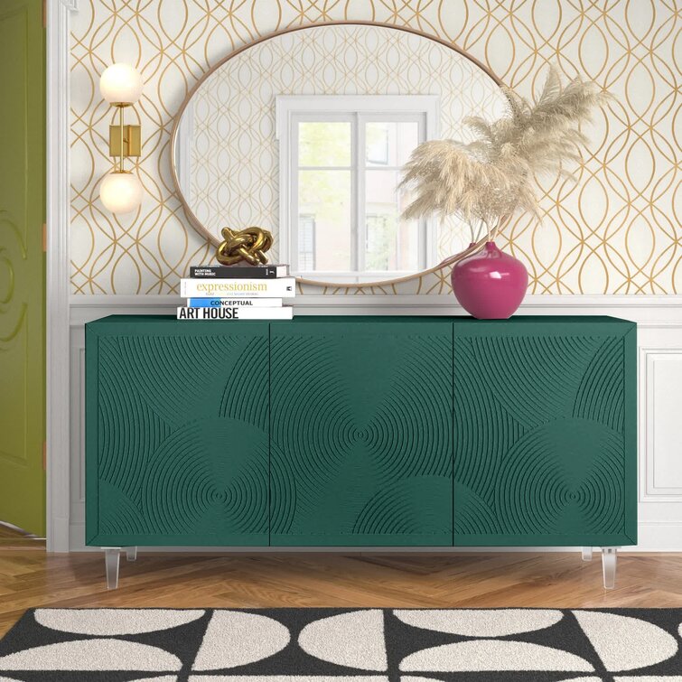 art deco buffet table