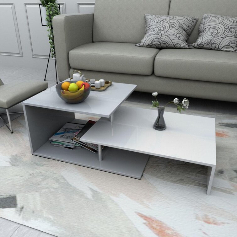 wayfair high gloss coffee table