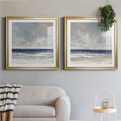 Distant Land I - 2 Piece Picture Frame Painting Print Set