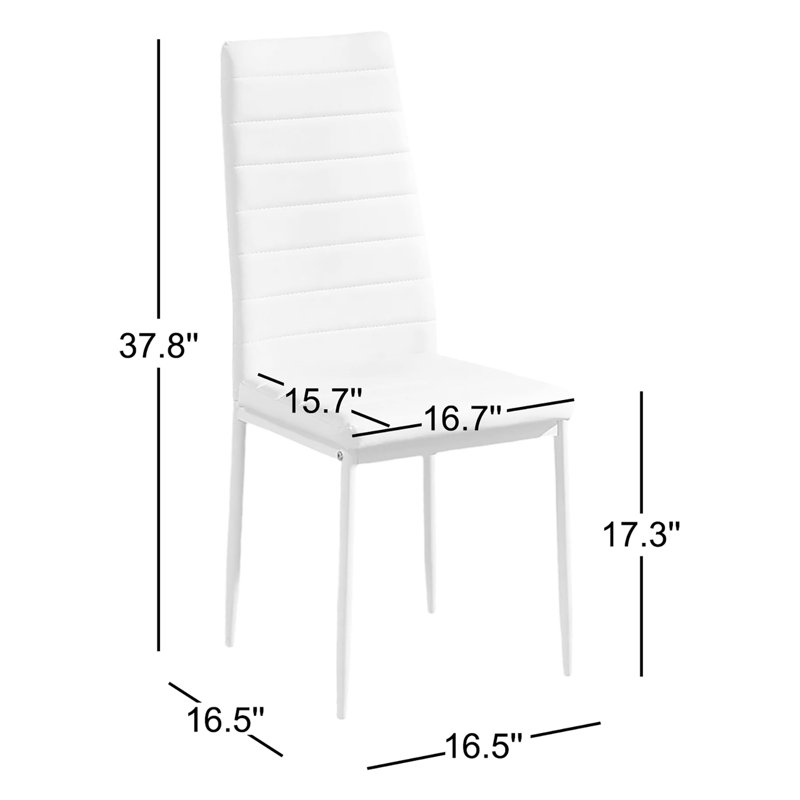 Haxton Upholstered Back Side Chair