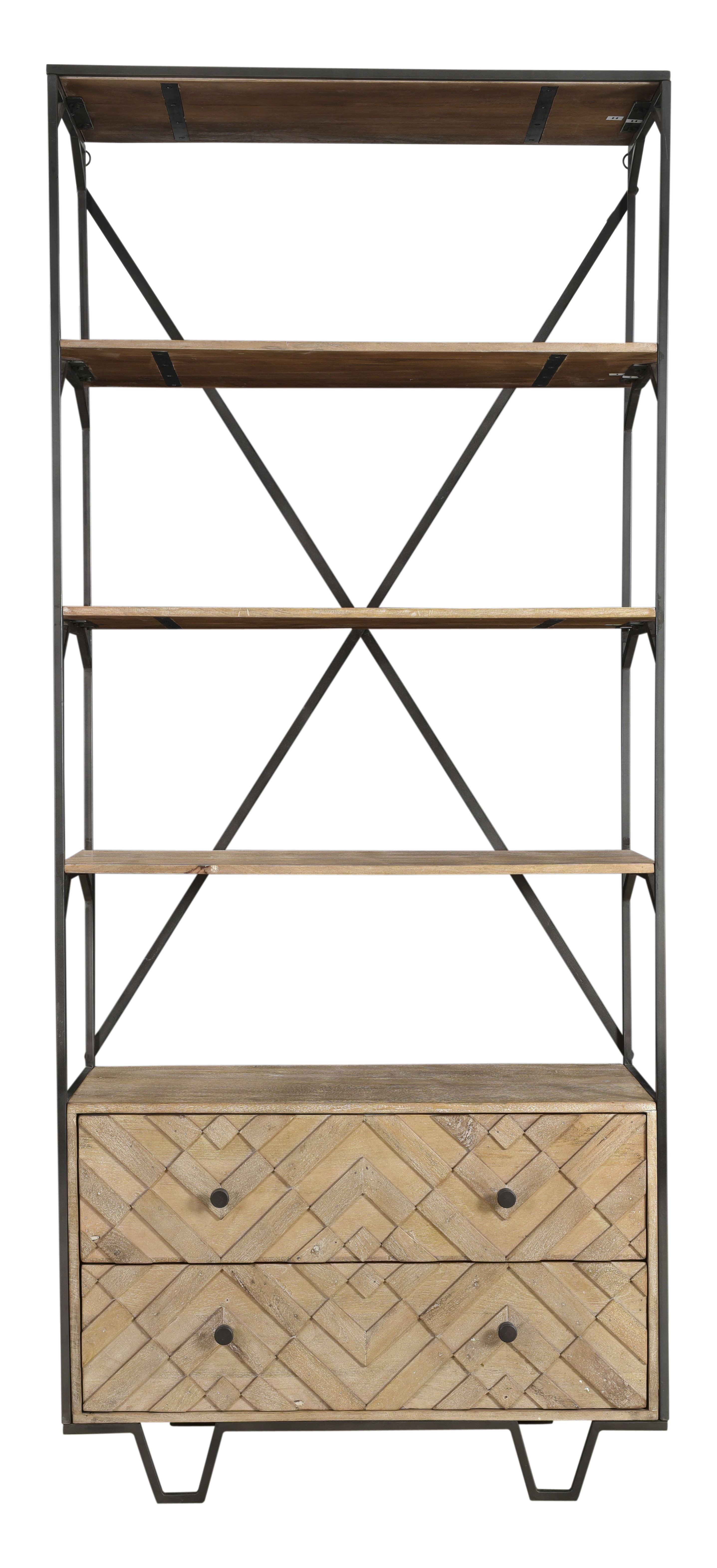 Foundry Select Camilla Etagere Bookcase Wayfair