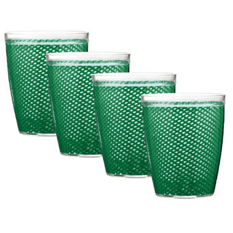 Host Freeze 4 Piece 9 Oz Plastic Double Wall Glass Set Reviews Wayfair