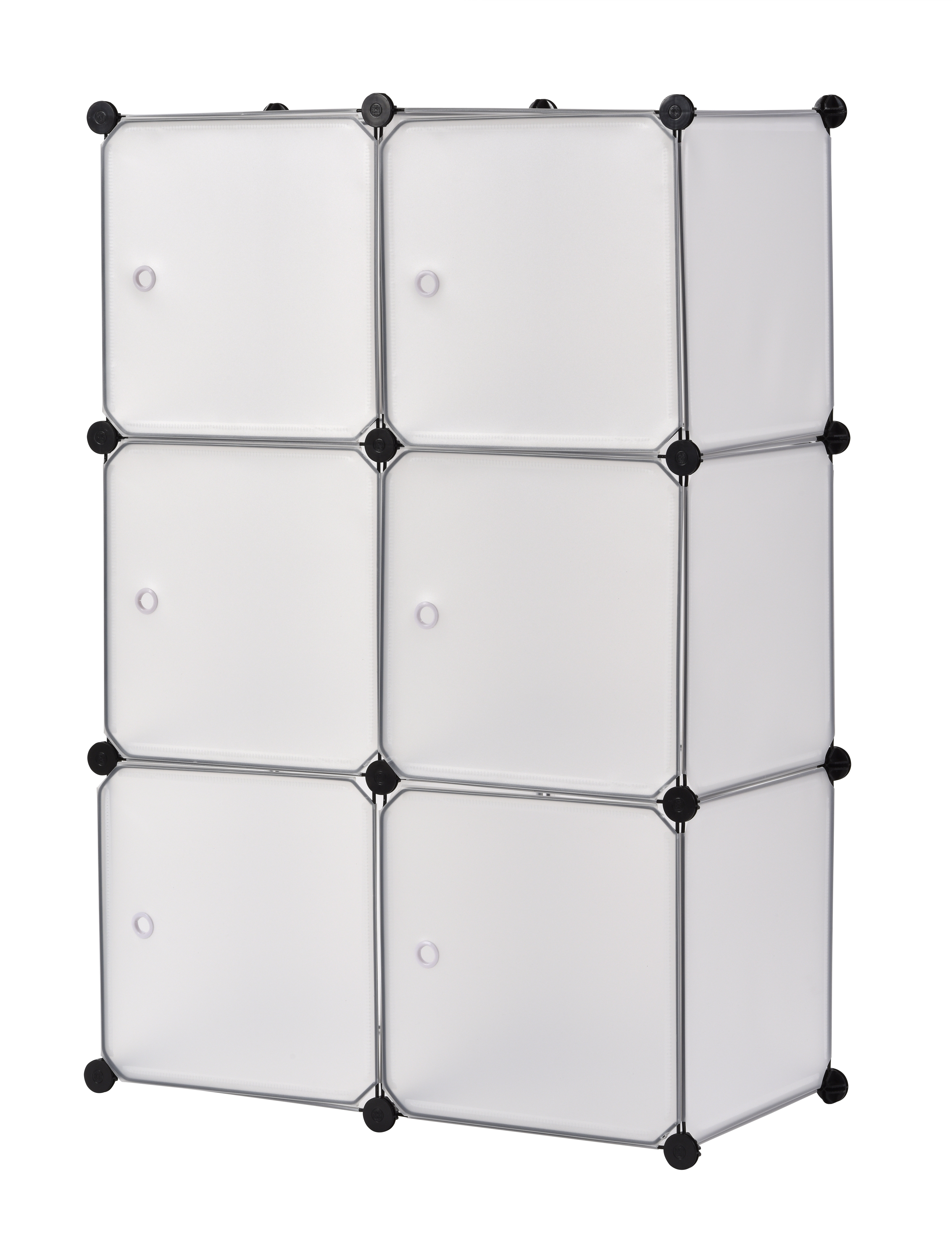 home essentials shoe rack on Modular Homes Just Home Large White Stackable Modular Shelf With Doors