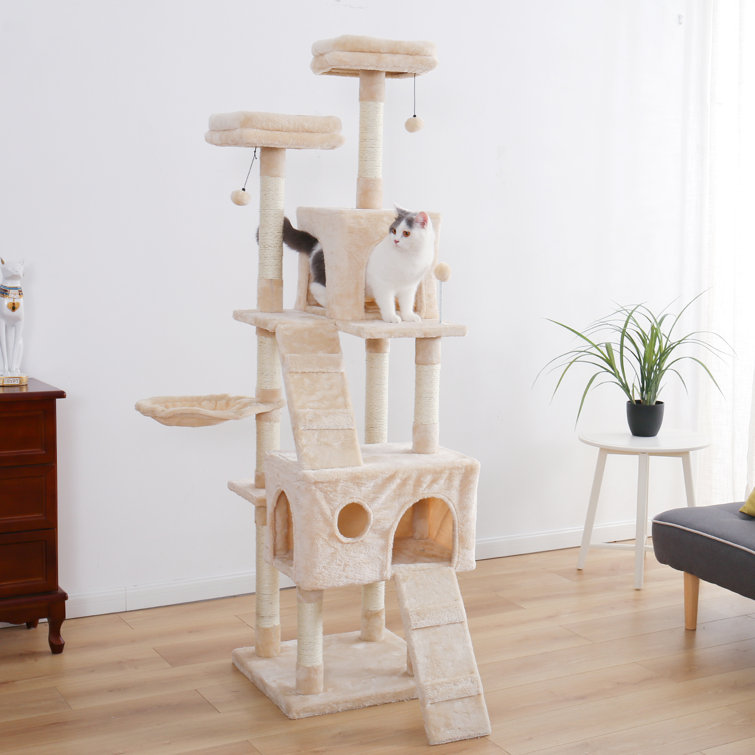cat tree with stairs