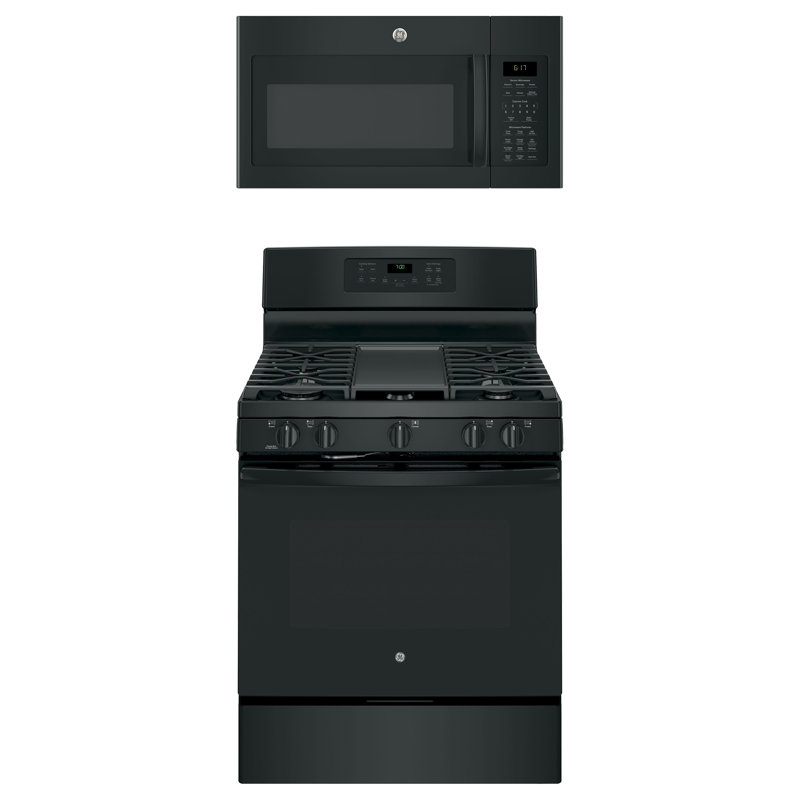 GE Appliances 2 Piece Kitchen Package with 30 ...