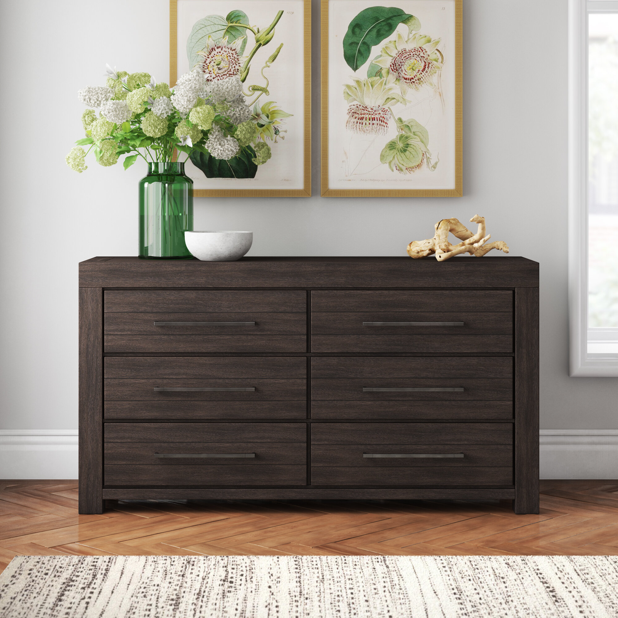 Espresso Wood Dressers Chests Joss Main