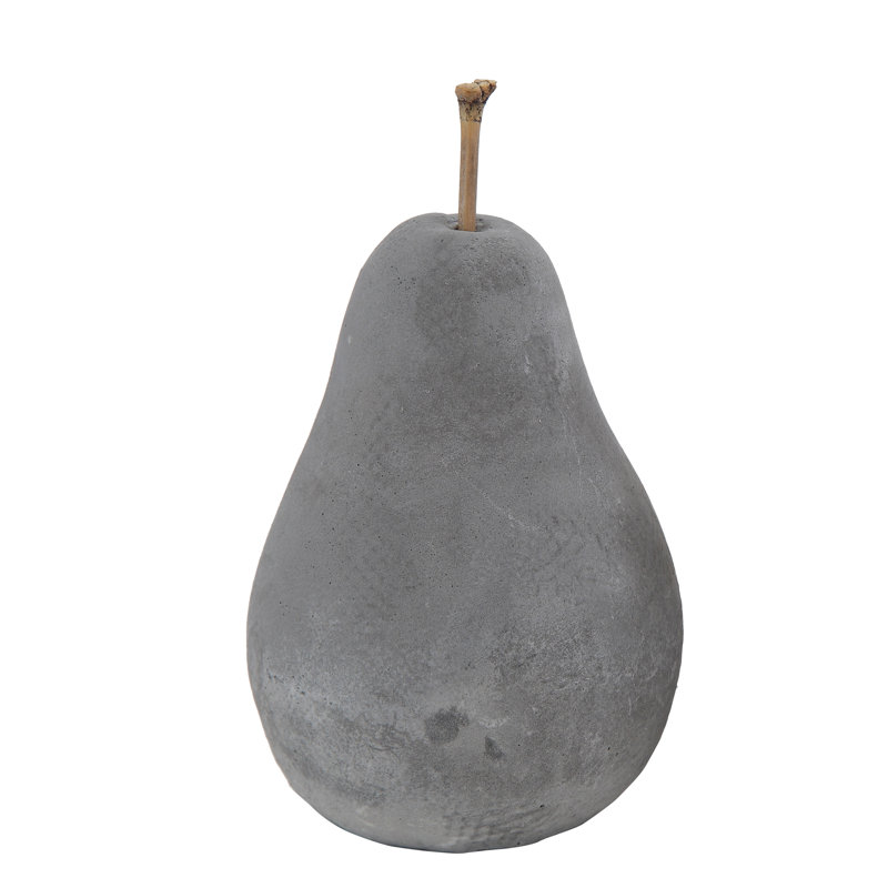 Lorelei Cement Decoration Pear Scuplture