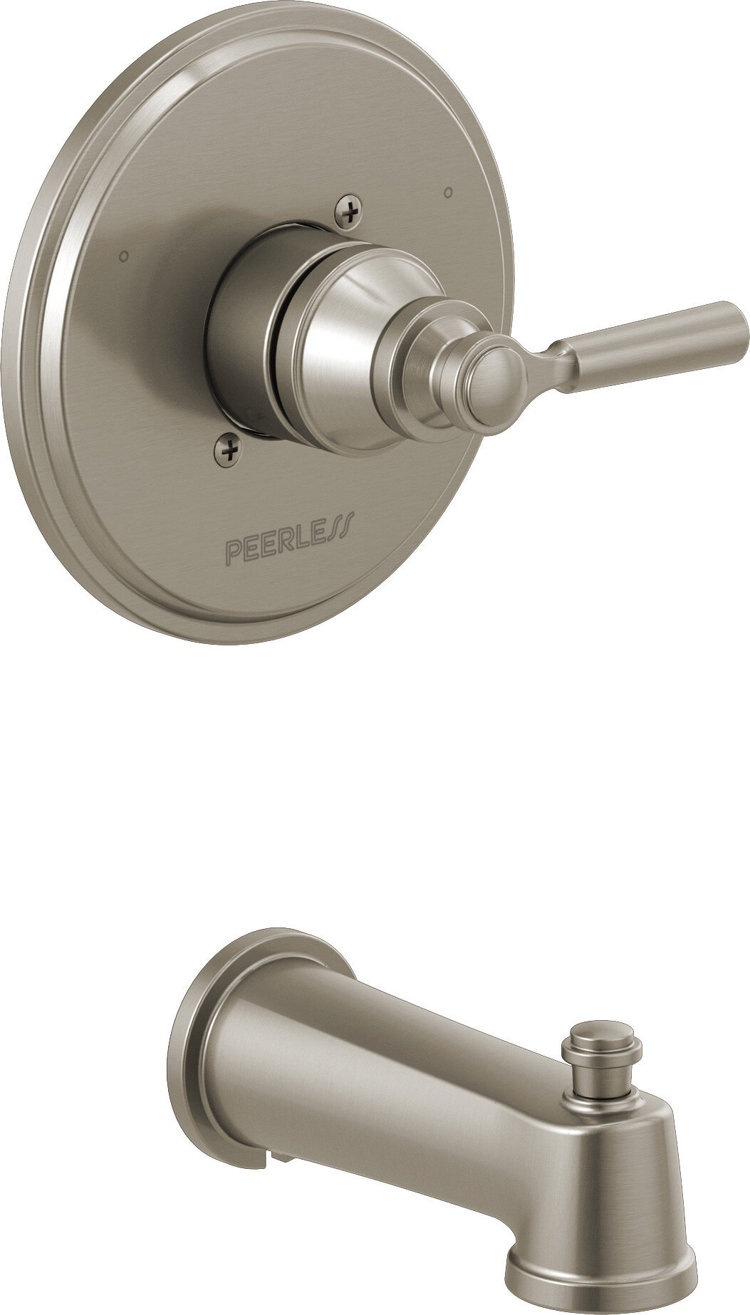 Peerless Faucets Westchester Single Handle Wall Mounted Tub Only