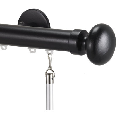 Noelani 1.13" Single Curtain Rod
