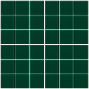 Emerald Green Tile Wayfair Bijou 22 2 X Gl Mosaic Tile In Emerald Teal Green