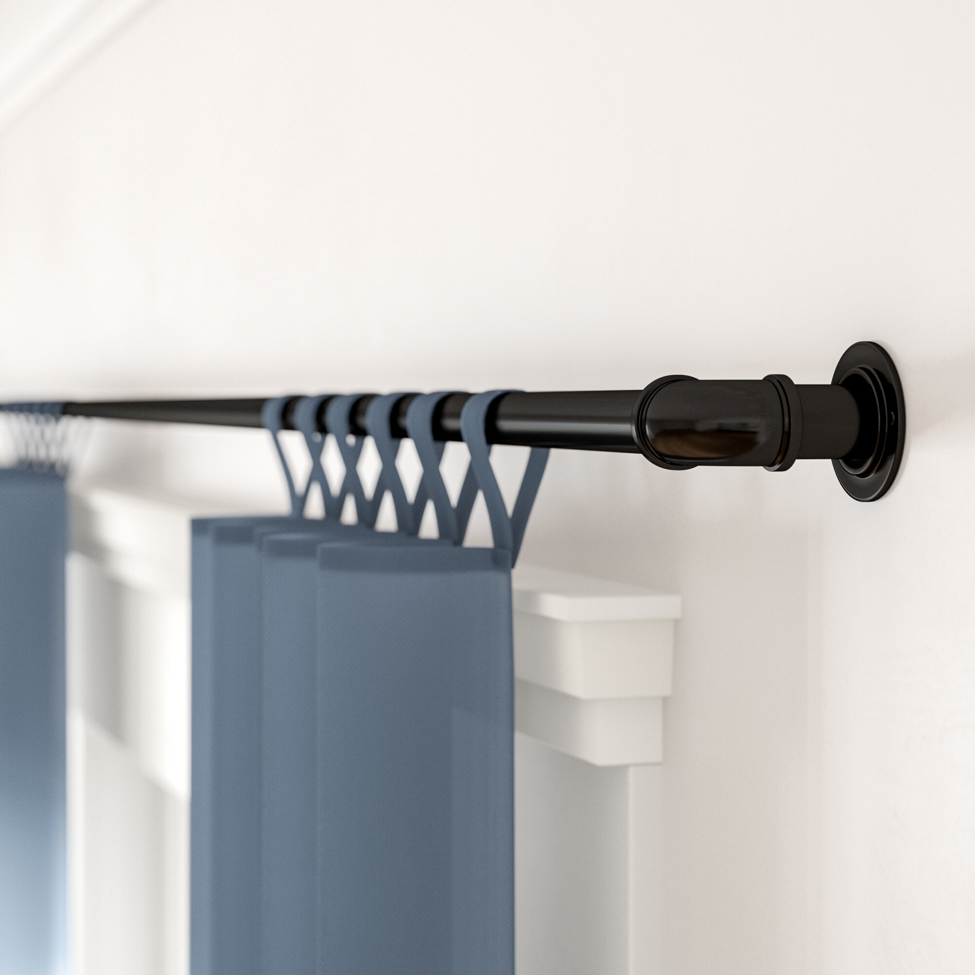 Williston Forge Neasa Single Curtain Rod Reviews Wayfair