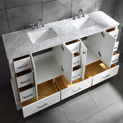 Eviva Talbot 84 Double Bathroom Vanity Set Perigold