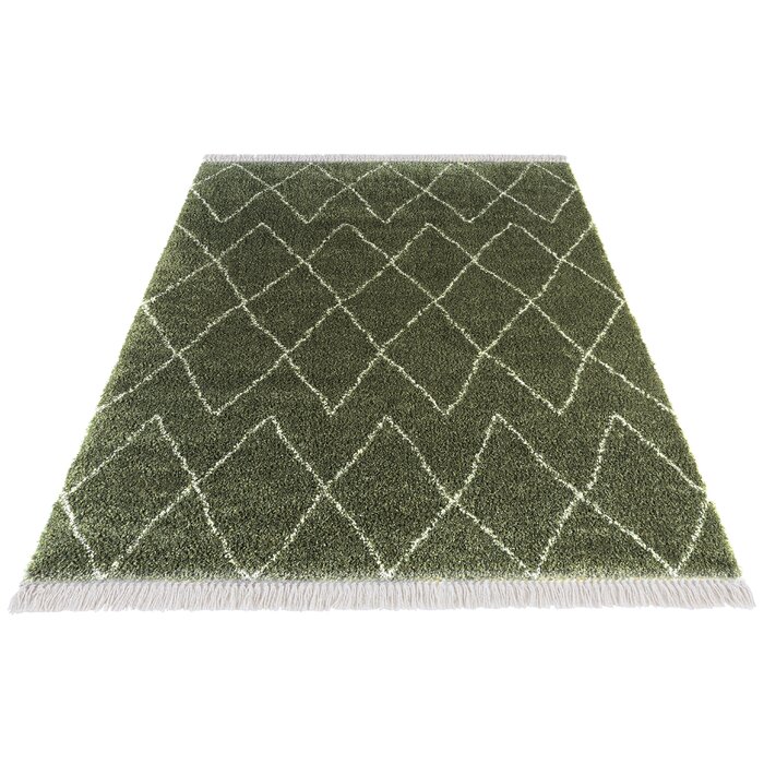 Mint Rugs Teppich Jade in Olivgrün | Wayfair.de