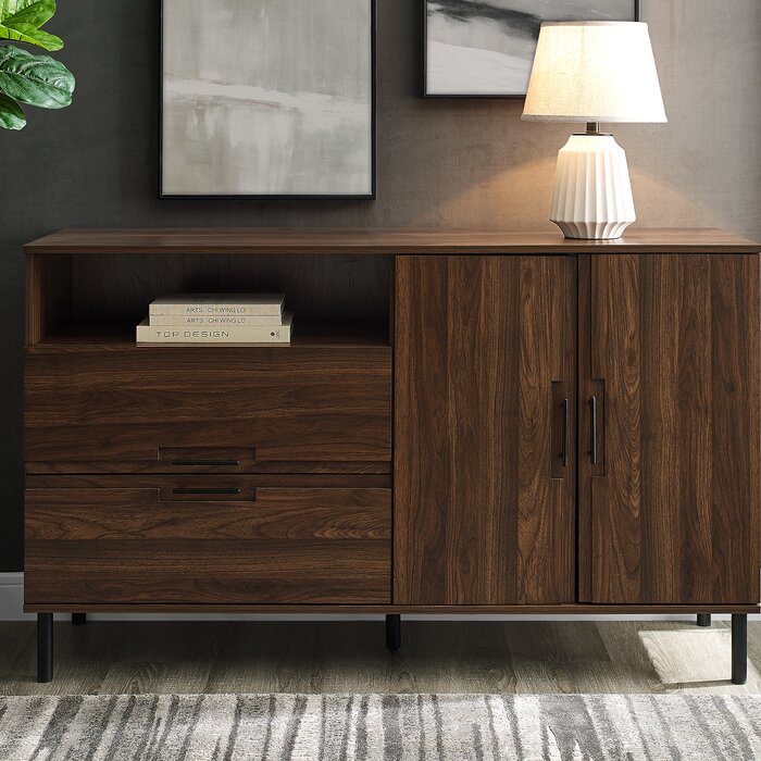 Ebern Designs Bruin 56'' Wide 2 Drawer Sideboard & Reviews - Wayfair Canada