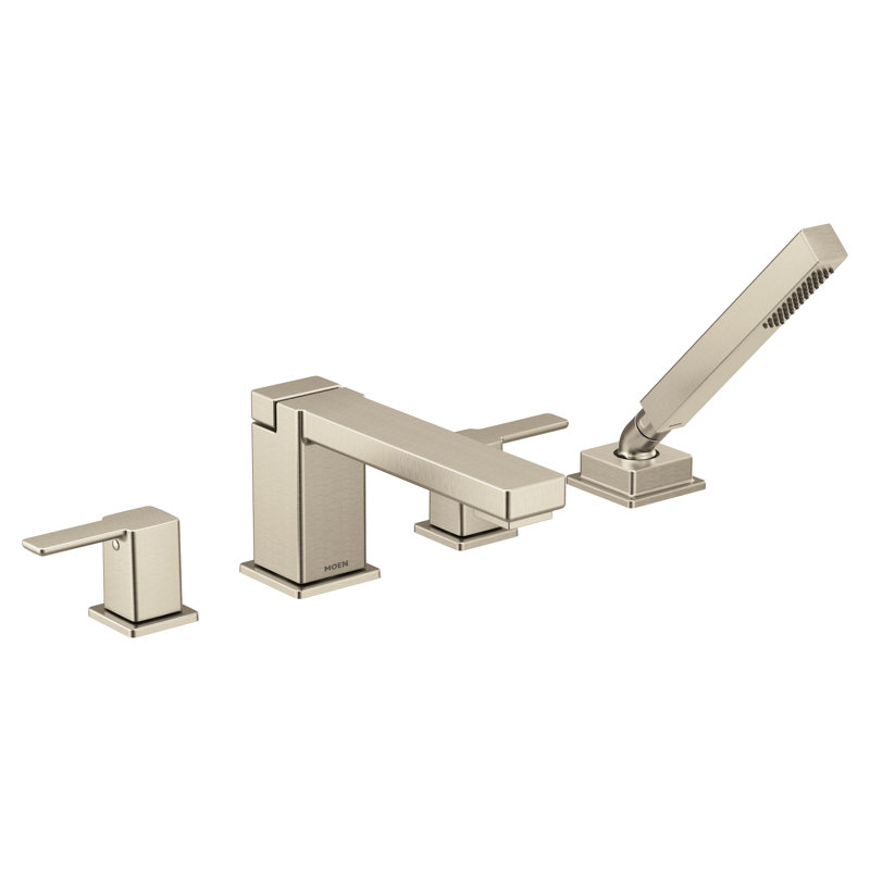 Moen 90 Degree 2 Deck Mounted Roman Tub Faucet Wayfair