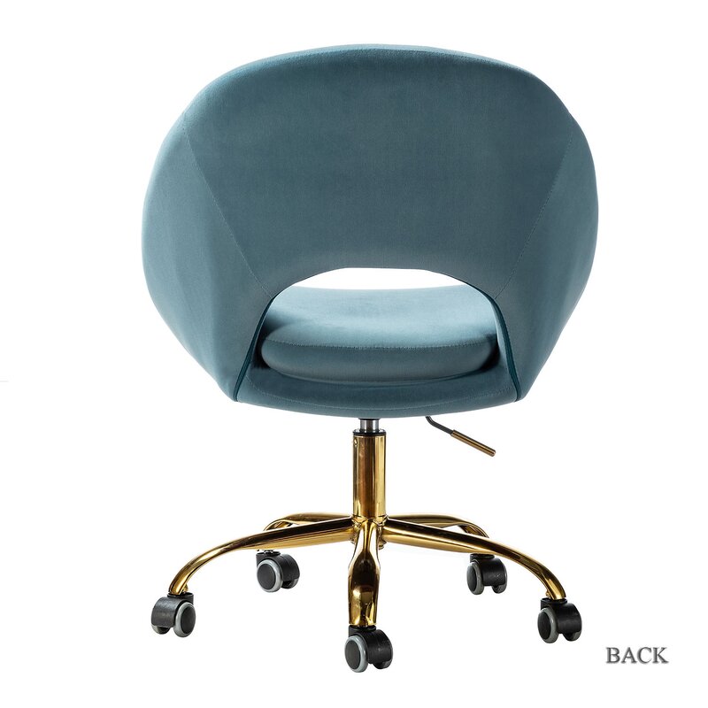 lourdes velvet task chair kelly clarkson