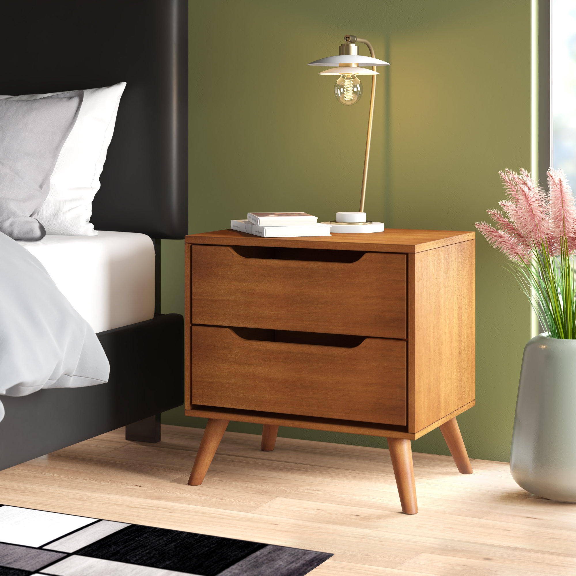 wayfair nightstands modern