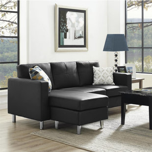 Small Scale Sectionals You Ll Love Wayfair Quickview