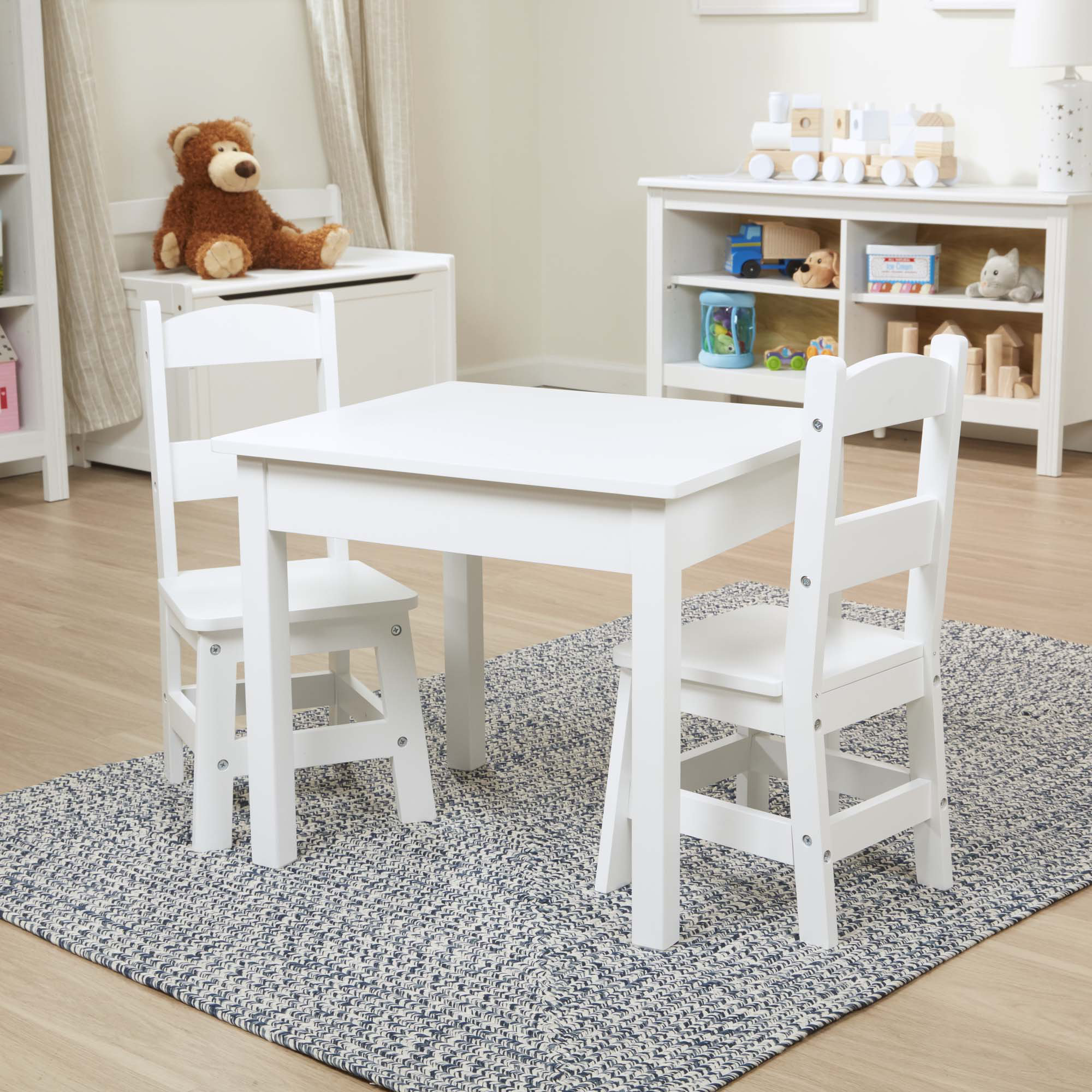 melissa and doug table and chairs espresso