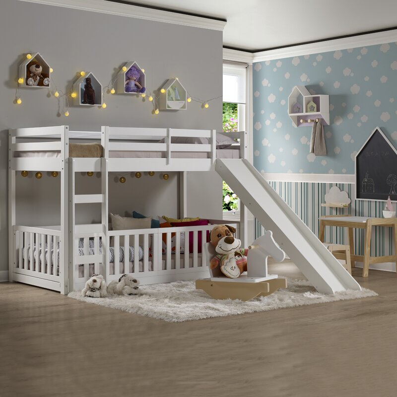 high sleeper bed with slide