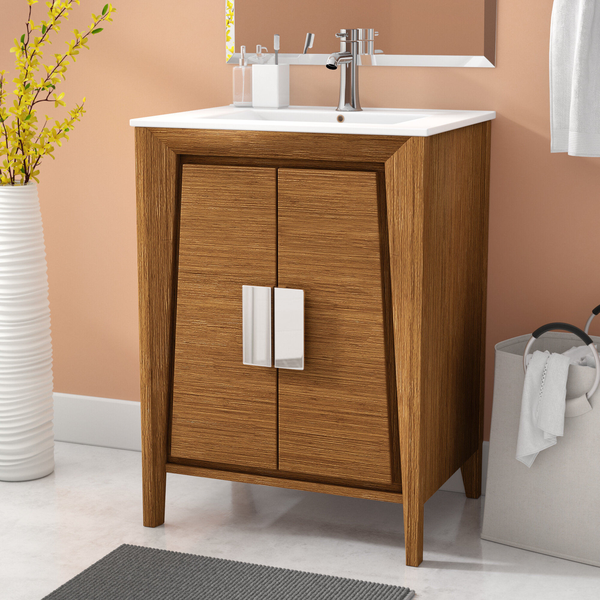 Langley Street Emerson 24 Single Bathroom Vanity Set Reviews