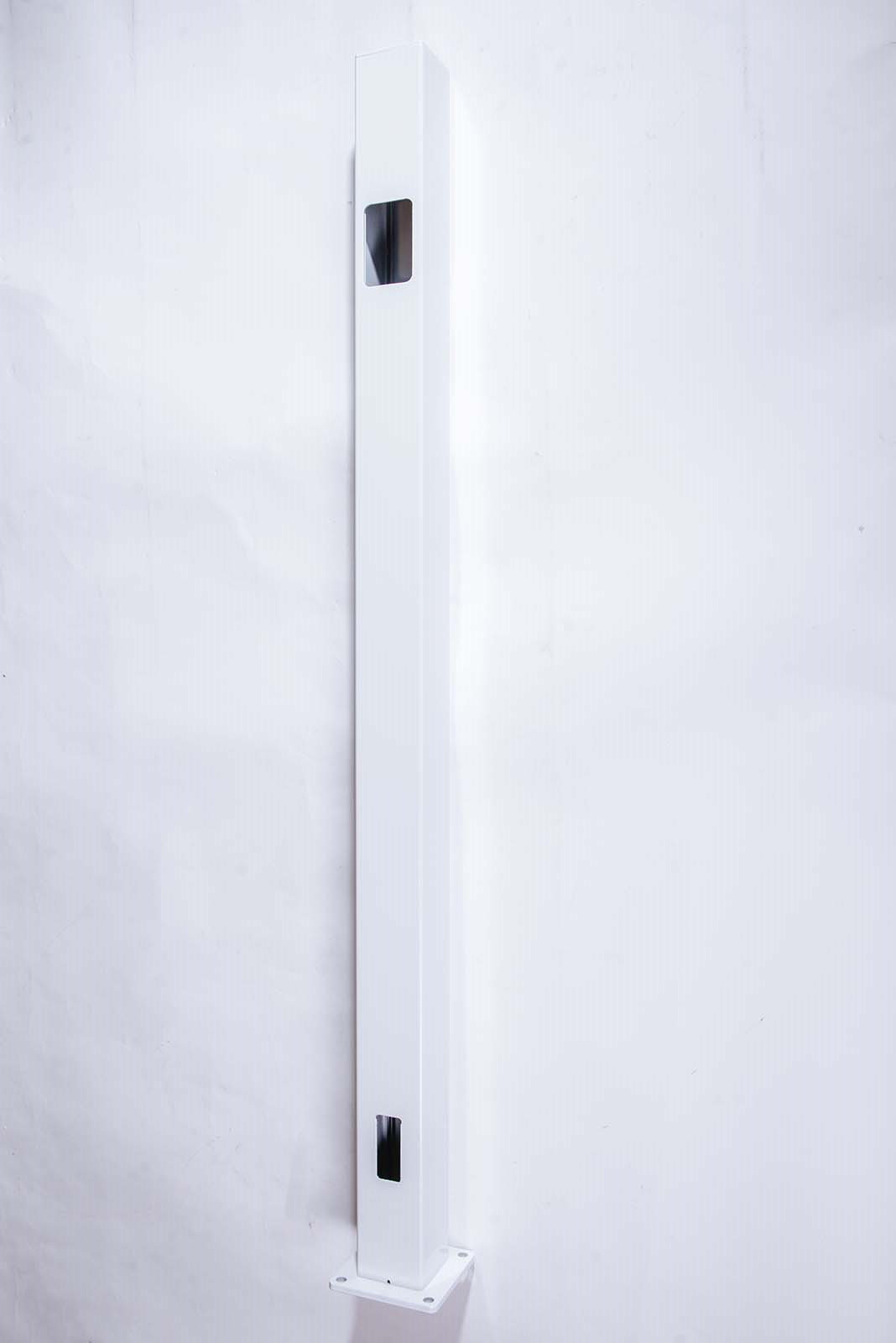 barrette solar post caps on Vista Railing 3 5 Ft H X 0 16 Ft W Aluminum Stair Top Post Wayfair