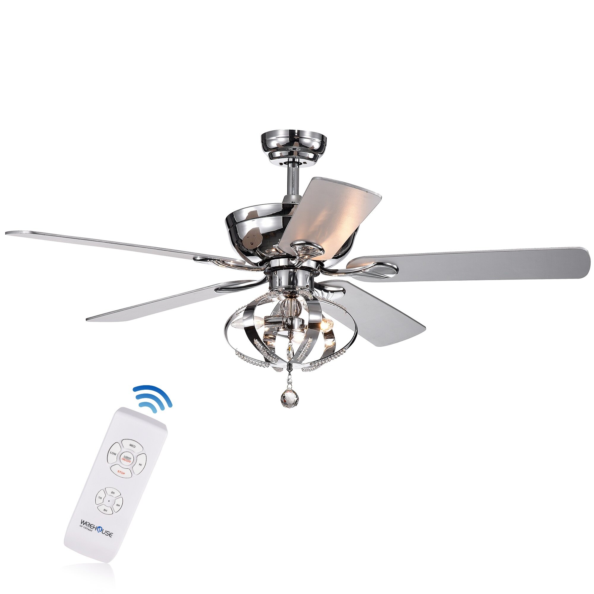 House Of Hampton 52 Davies 5 Blade Ceiling Fan With Remote