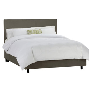Go to store & view more images Clarita Upholstered Panel Bed by Skyline Furniture