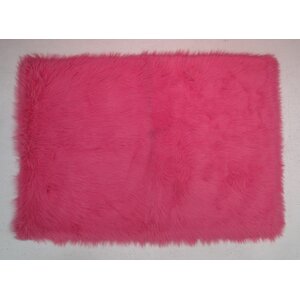 Hot Pink Kids Rug