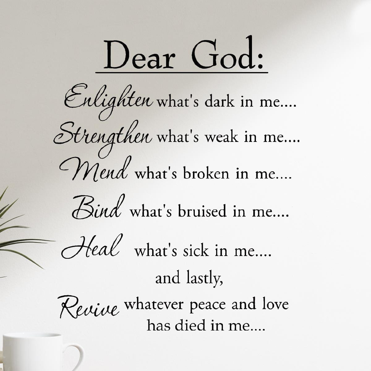 Dear God