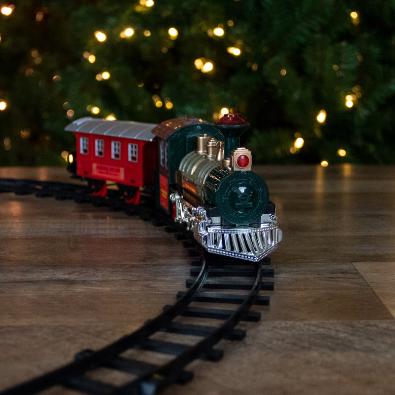 Northlight 8 Piece Battery Operated Classic Train Decorative Accent Set Wayfair