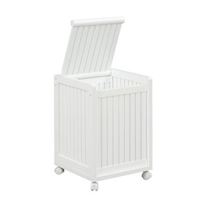 Abingdon Mobile Cabinet Laundry Hamper