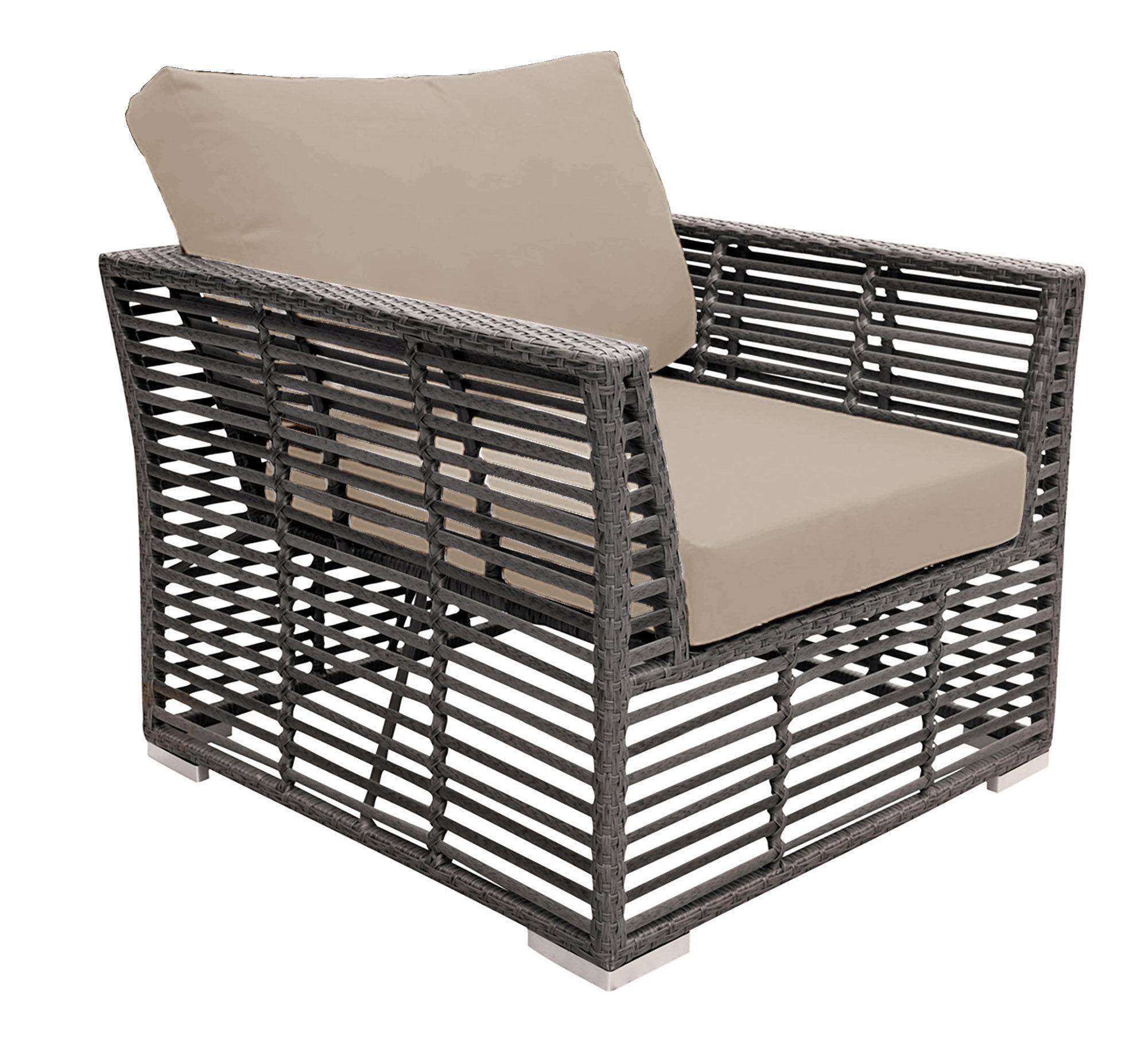 Panama Jack Graphite Patio Chair With Cushions Reviews Wayfair Panama Jack Graphite Patio Chair With Cushions Reviews Wayfair