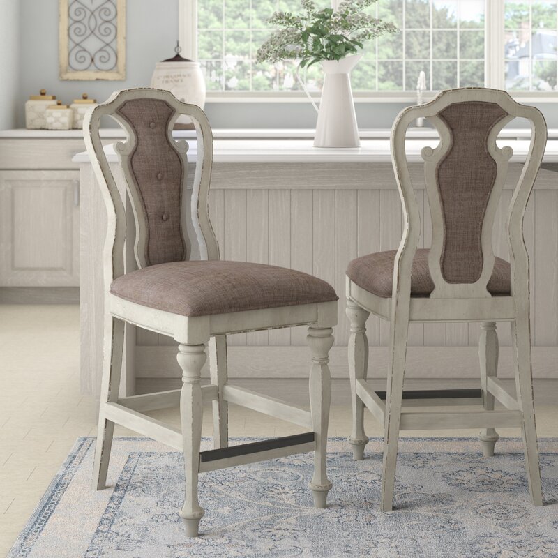 Lark Manor Tiphaine Upholstered Queen Anne Back Side Chair ...