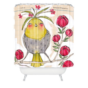 Donmoyer Dantini Sweetness and Light Extra Long Shower Curtain