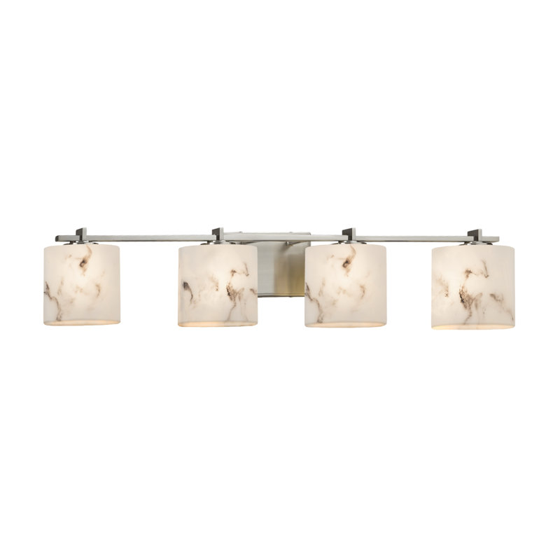 Latitude Run Donatelli 4 Light Rectangle Shade Vanity Light Wayfair