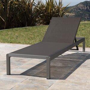 Crosstown Aluminum Chaise Lounge