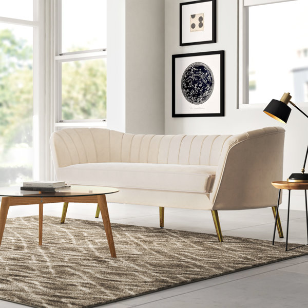kids crushed velvet sofa