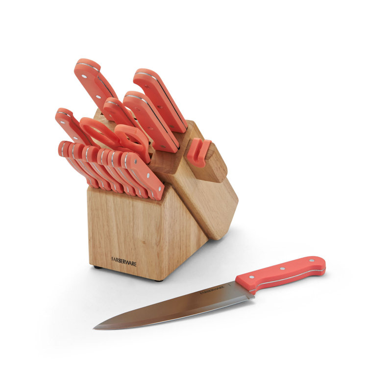 Farberware 14 Piece Knife Block Set Reviews Wayfair