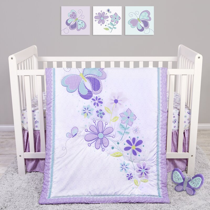 Harriet Bee Blumberg 4 Piece Crib Bedding Set Reviews Wayfair