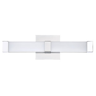 Best Coletta LED 1-Light Damp Bath Bar By Orren Ellis Wall Lights Coletta LED 1-Light Damp Bath Bar By Orren Ellis Wall Lights