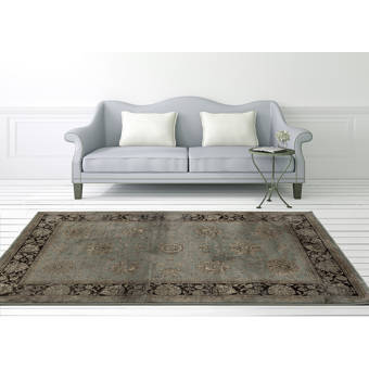 Fleur De Lis Living Isabelle Gray Ivory Area Rug Wayfair