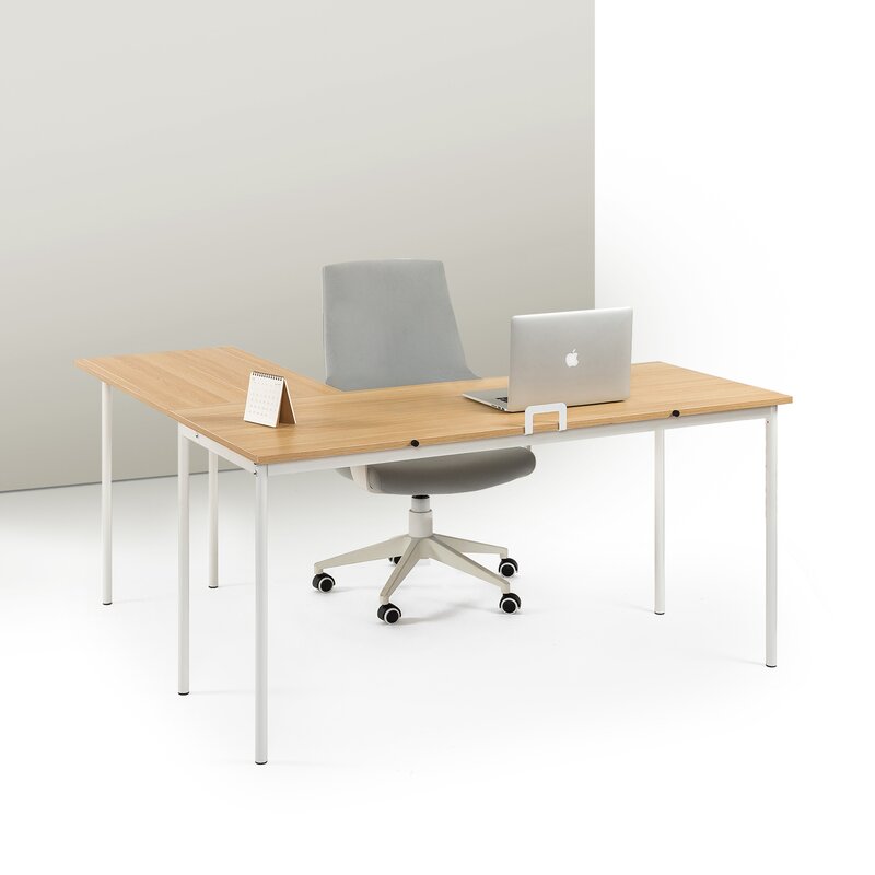 Symple Stuff Kameron L Shaped Desk Reviews Wayfair