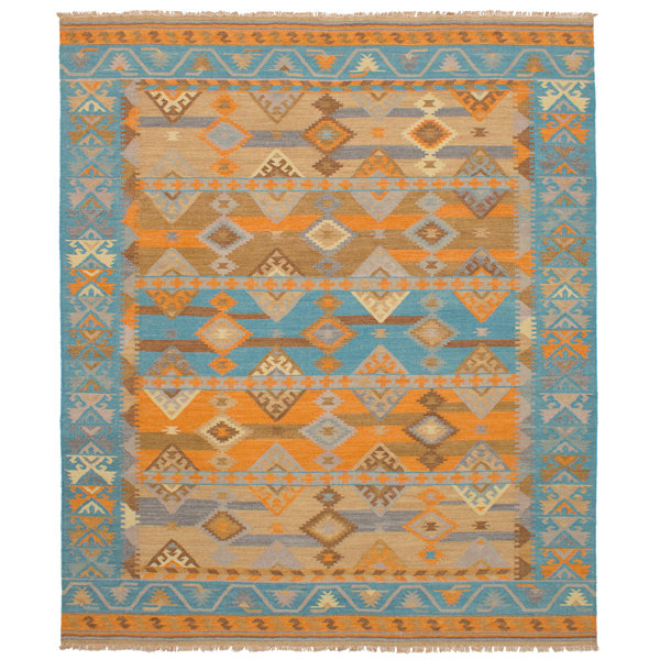 Turquoise And Orange Area Rug Wayfair