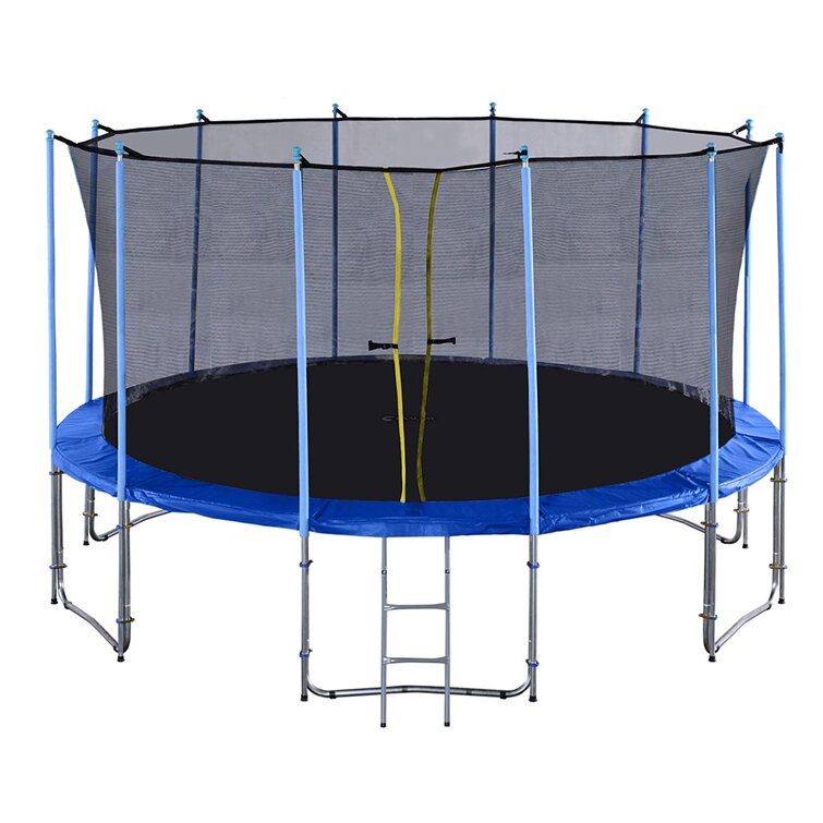 Round Trampoline with safety Enclosure all in one combo set & Lifetime warranty