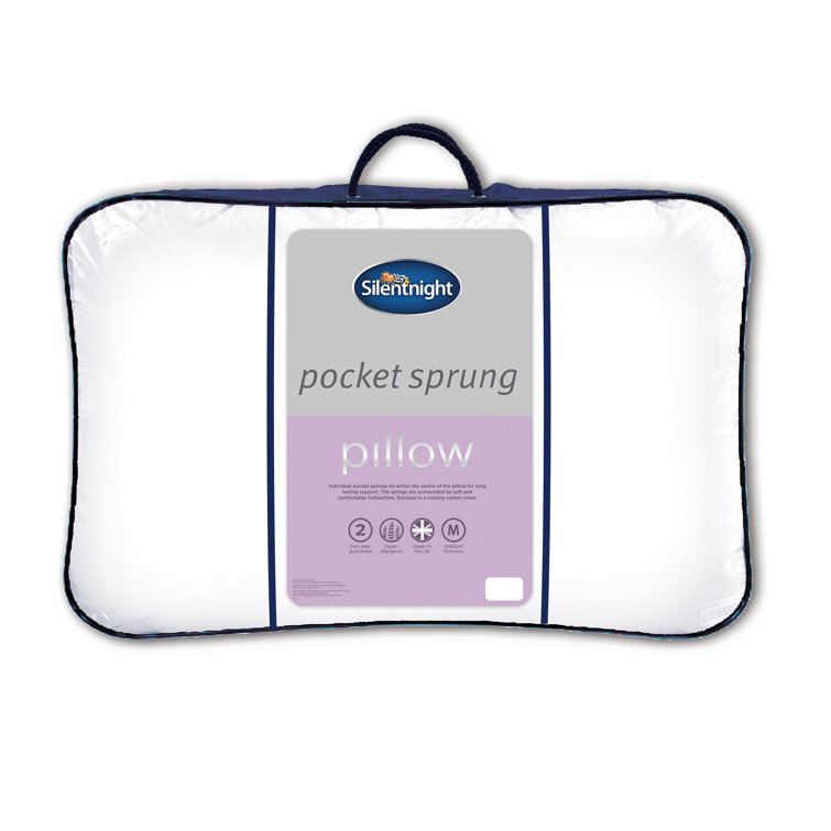 pocket sprung pillows