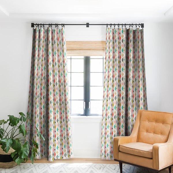retro curtains