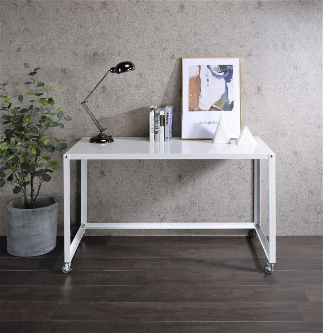 latitude run white desk